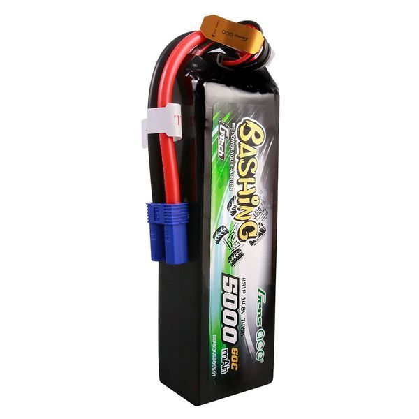 Gens ace G-Tech 5000mAh 14.8V 4S 60C Lipo аккумулятор Пакет с серией Plug-Bashing EC5 GEA504S60E5GT_gs фото