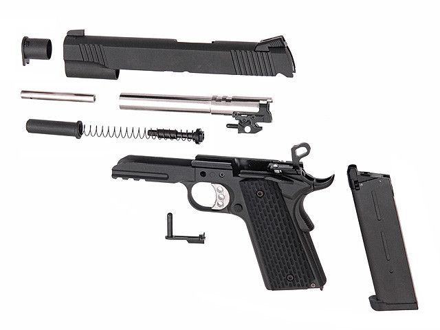 Страйкбольний пістолет COLT 1911 Kimber R28 – BLACK [Army Armament] (для страйкболу) R28(BLK) фото