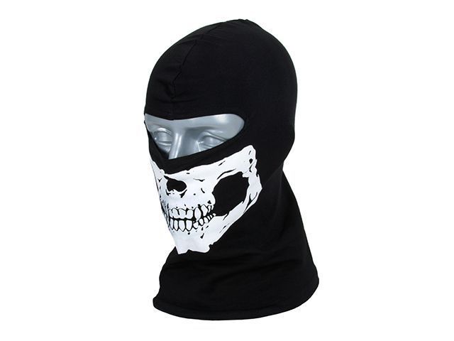 Балаклава SKULL тип A - чорна [8FIELDS] M51617222-A_tw фото