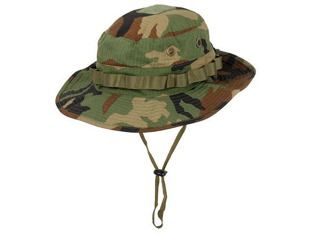 Тактическая панама (Boonie Hat) &ndash; Вудланд (Woodland) [EM] EM8735UG_tw фото