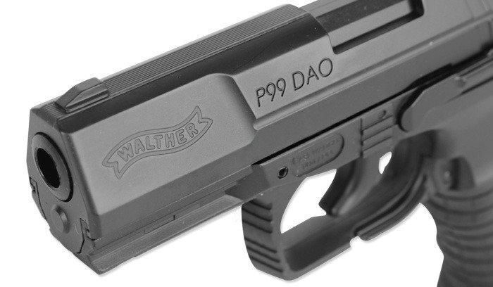 Пістолет Umarex &mdash; Walther P99 DAO Pistol airsoft &mdash; CO2 GBB &mdash; Black &mdash; 2.5684 (для страйкболу) 8949 фото