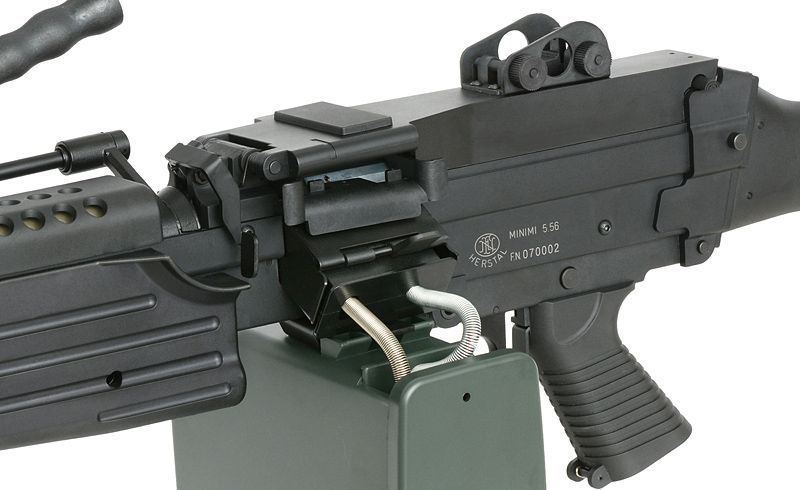 Страйкбольна репліка легкого кулемета M249 MKII Sports Line [A&K] 249-MK2P_tw фото