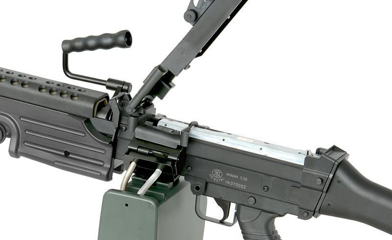 Страйкбольна репліка легкого кулемета M249 MKII Sports Line [A&K] 249-MK2P_tw фото