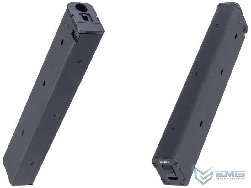 Магазин Noveske Hi-Cap на 210 куль для Space Invader AEG EMG / APS &mdash; без логотипа Noveske / чорний 27807_evk фото