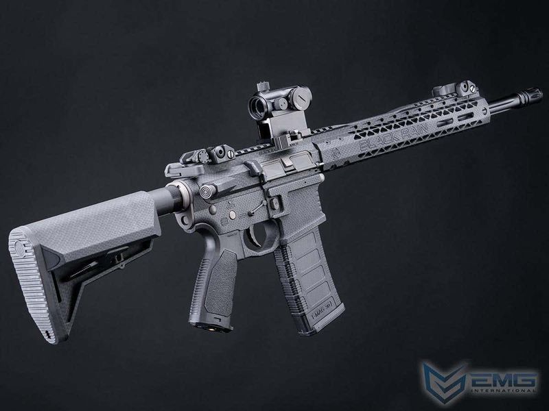 Автомат EMG / King Arms Black Rain Ordnance BRO SPEC15 M-LOK AEG &mdash; Carbine &mdash; Carbon Fiber 12516_evk фото