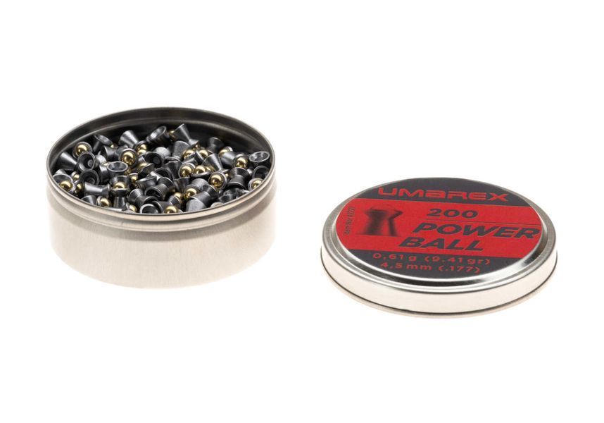 Пули для пневматики Umarex Powerball 4.5 mm Domed Pellets 0.61g 200rds 4.1721_tmh фото